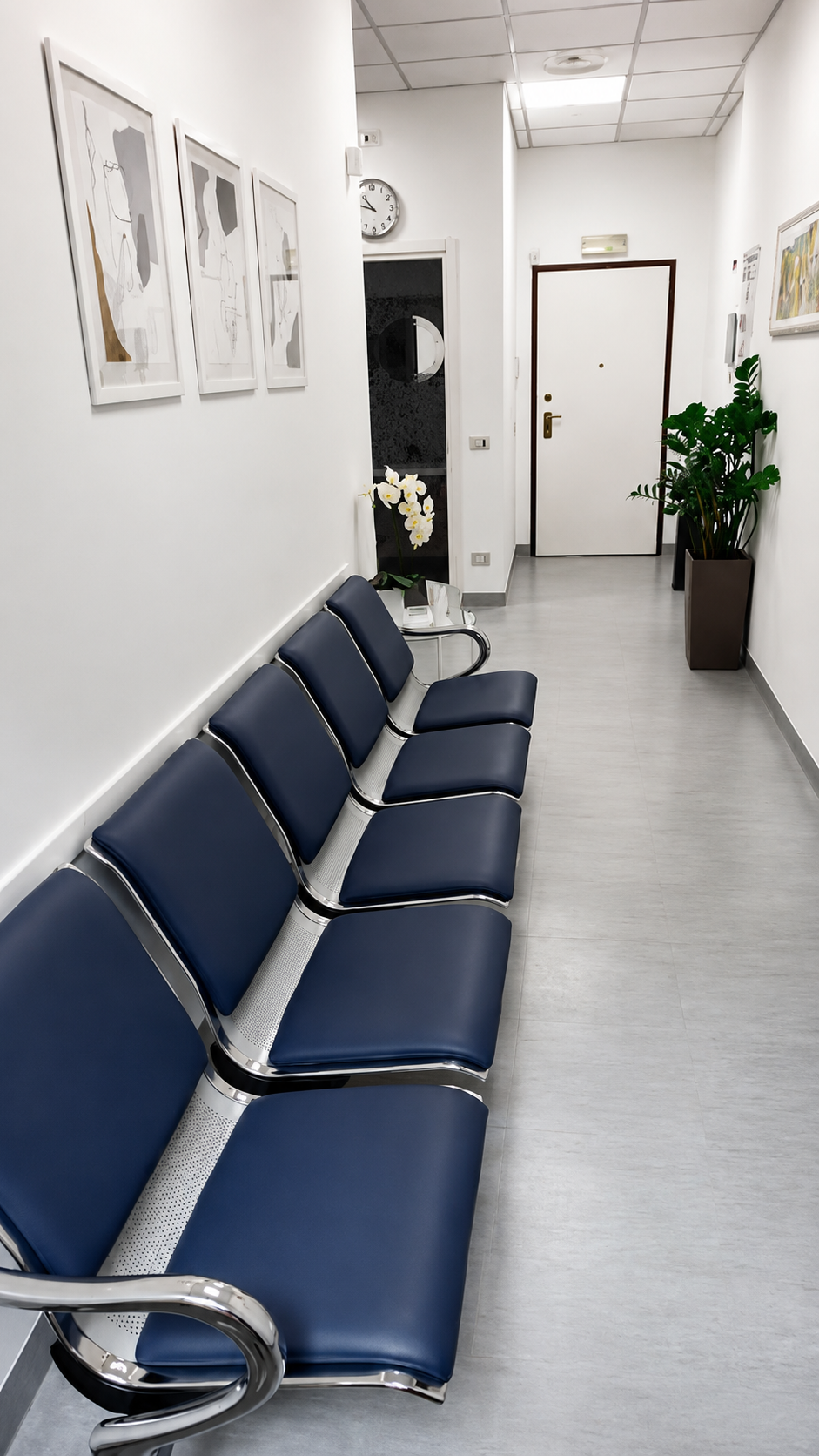 Sala d'attesa dello Studio Dentistico Sorriso & Salute